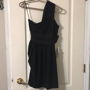 One Shoulder Little Black Dress